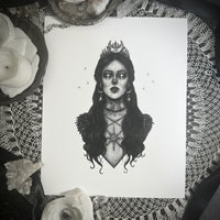 Ishtar Fine Art Print - Mesopotamian Goddess of War & Love