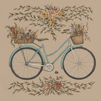Bicycle Art Print by Jessica Roux