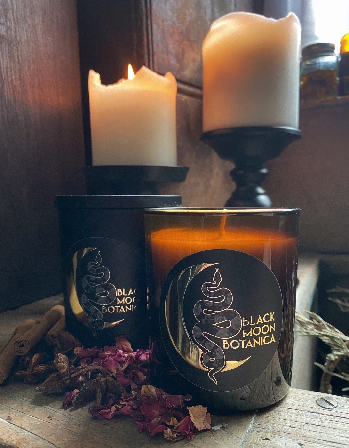 Witch Wood Scented Soy Wax Candle