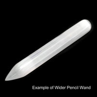 Selenite Pointed Wand
