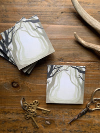 Dark forest 3x3" sticky notes