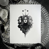 The Triple Goddess Fine Art Print - Maiden, Mother, Crone