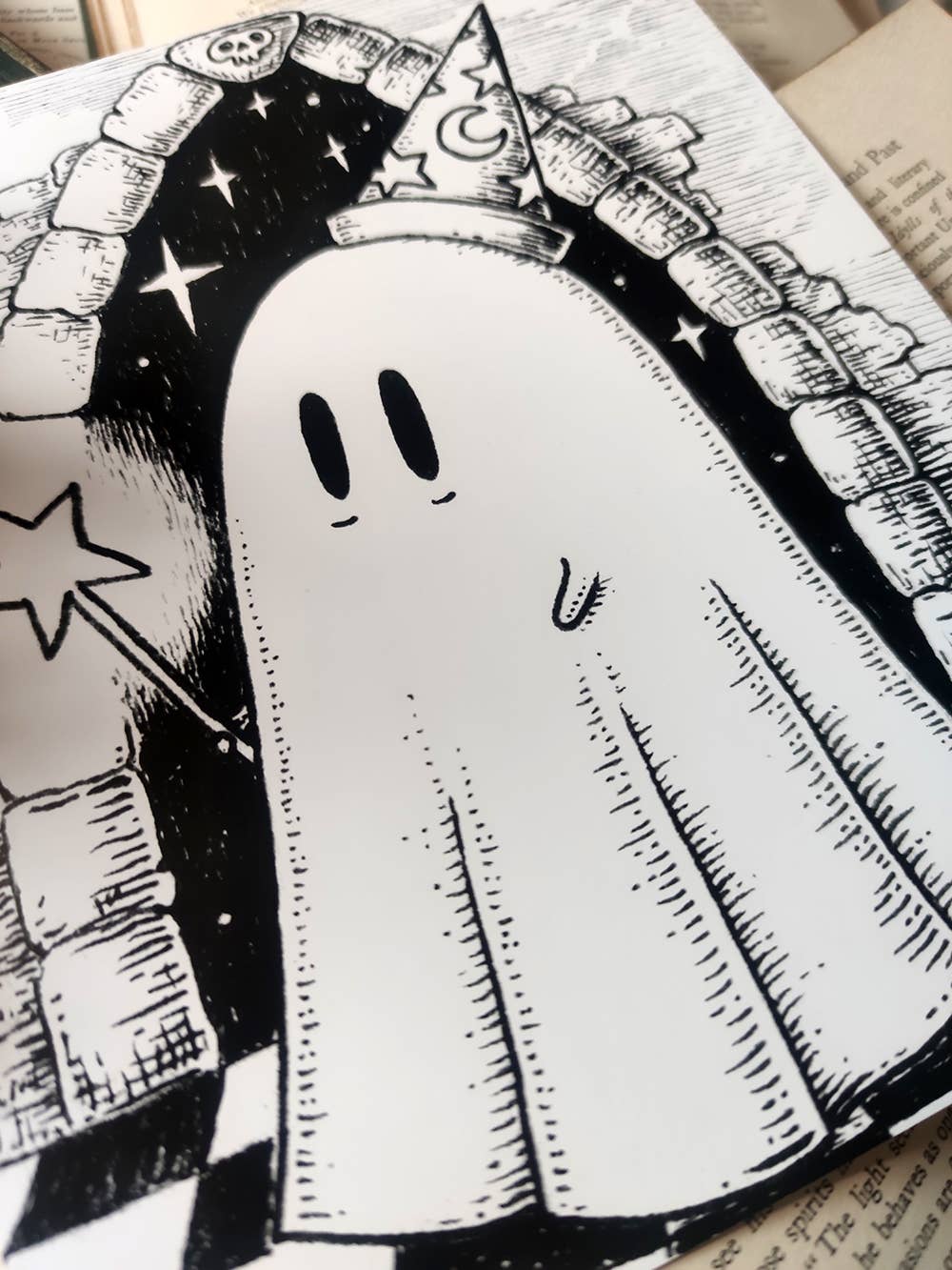 Wizard Ghost art print