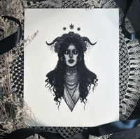 Lilith Fine Art Print by Caitlin McCarthy