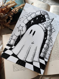 Wizard Ghost art print