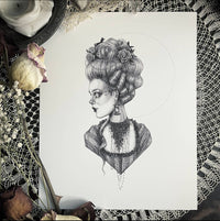 Heads Will Roll - Fine Art Print - Marie Antoinette - Rococo