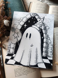 Wizard Ghost art print