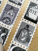 Spooky Stamps Art Washi Tape