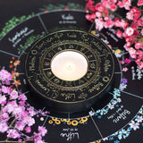 Pagan Wheel of the Year Tealight Candle Holder