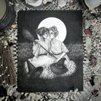 The Lovers Fine Art Print - Queer Victorian Witches