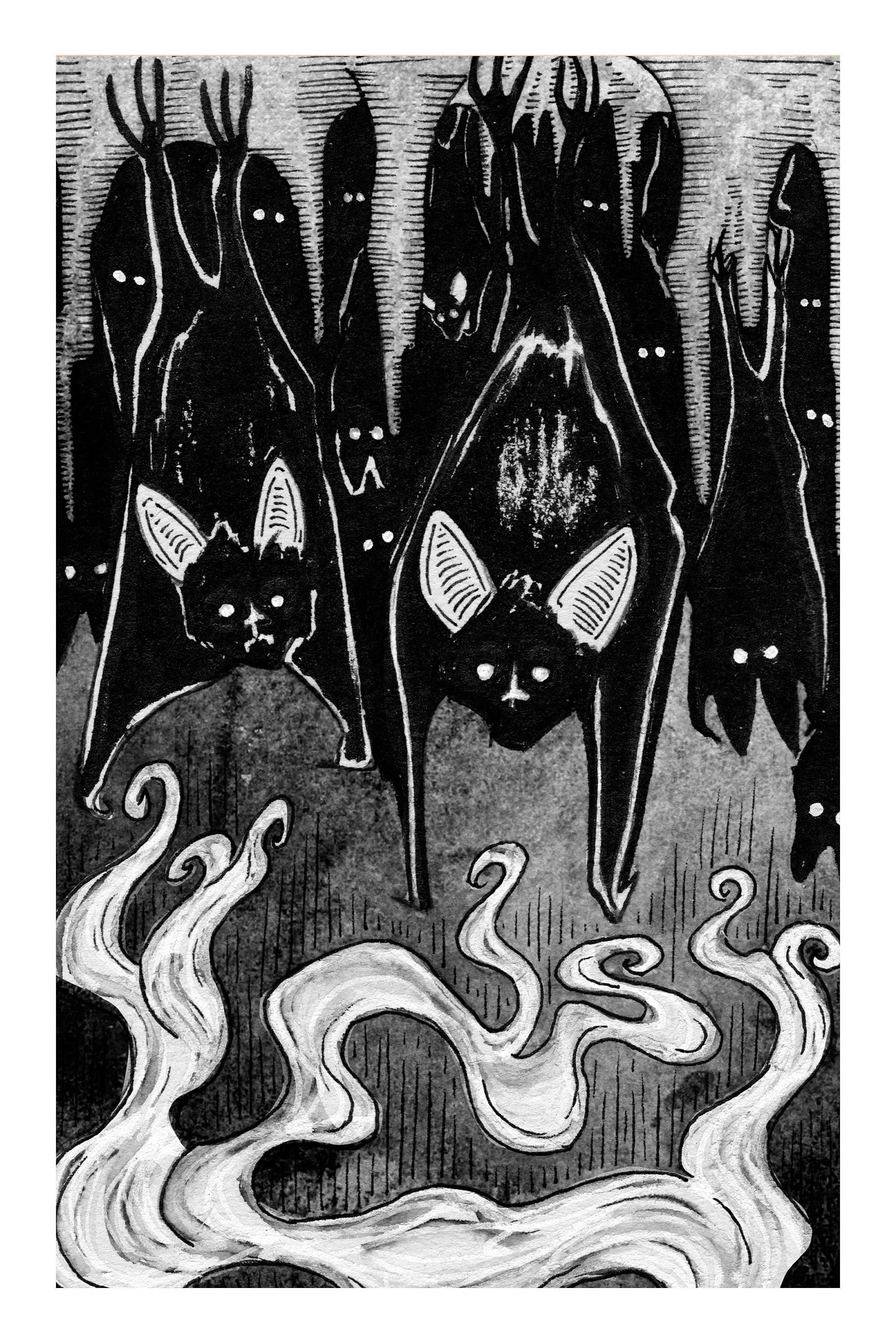 Bat Cave  Art Print