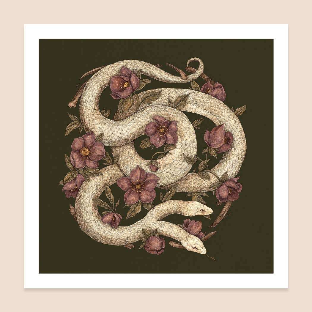 Jessica Roux - Two-Headed Snake Print