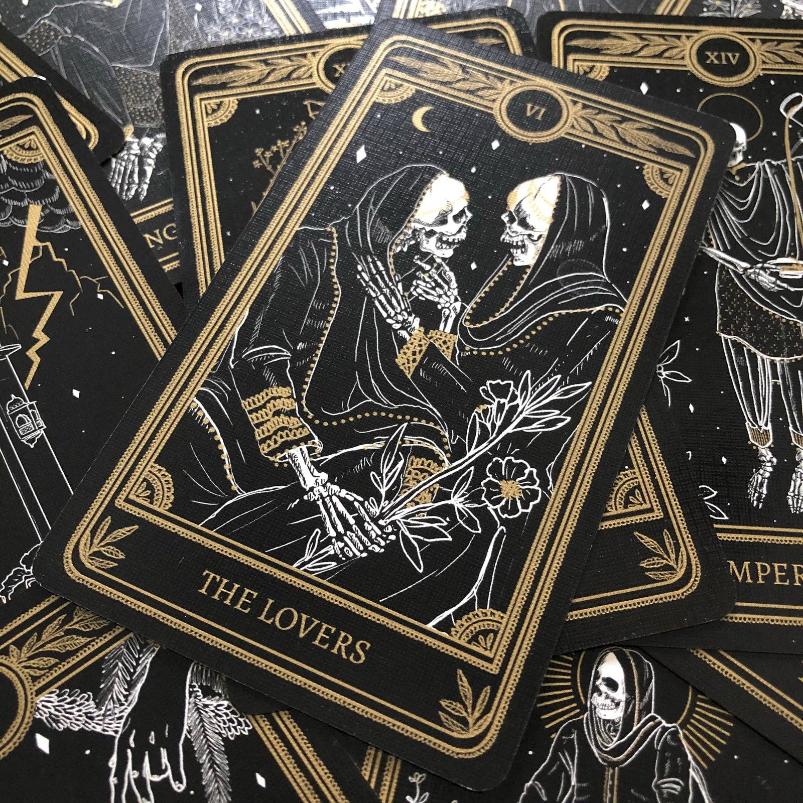 2nd Edition Marigold Tarot Gold Gilded, No Guide