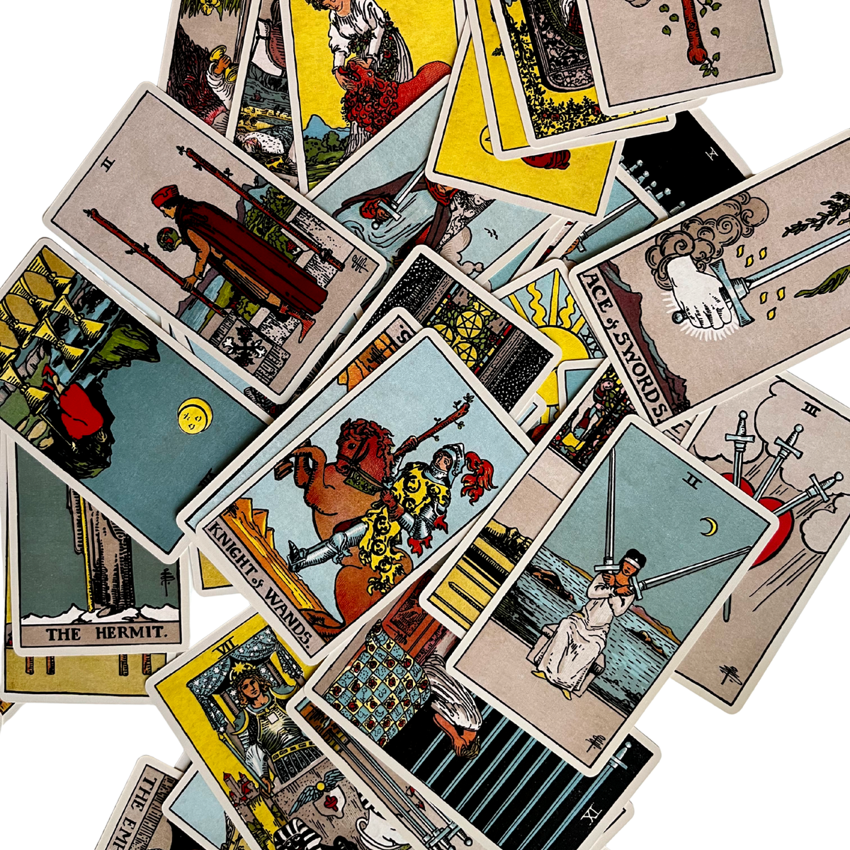 Classic 1909 Tarot Deck & Guide