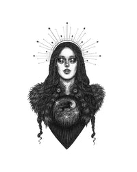 Nótt Fine Art Print - Norse Goddess of Night