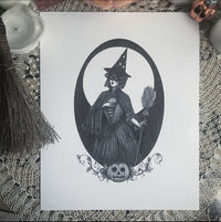 Season of The Witch Fine Art Print by Caitlin McCarthy