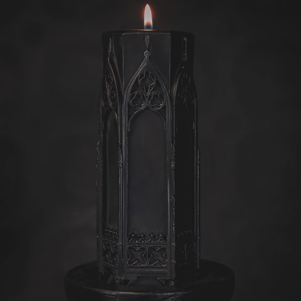 Cathedral Gothic Pillar Candle