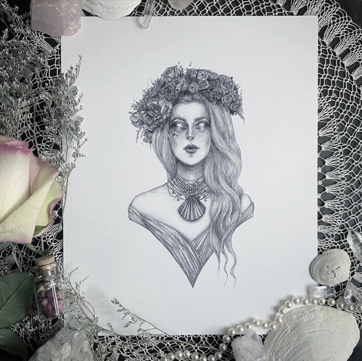 Aphrodite Fine Art Print by Caitlin McCarthy