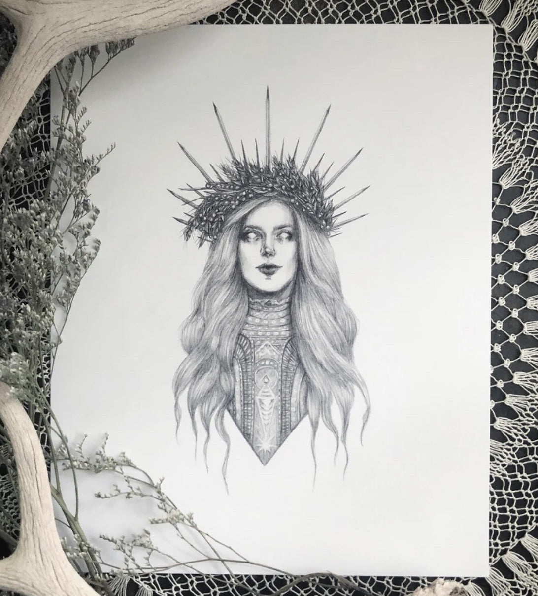 Demeter Fine Art Print by Caitlin McCarthy