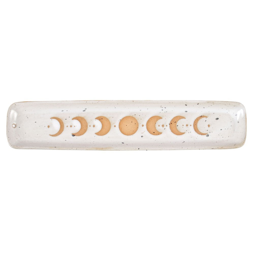 Moon phase incense holder