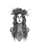 Persephone Fine Art Print - Greek Goddess of the Underworld