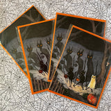 Bad Luck Gang Greeting Card Blank A2 Card 4.25x5.5"