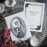 Lady Krampus Holiday Cards - Double Sided 5x7" Cards