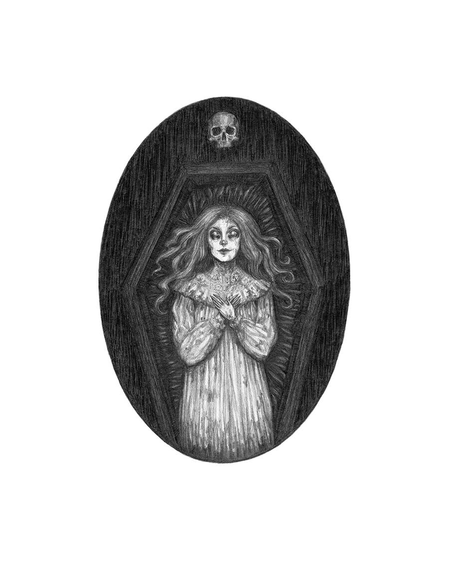 Necromancy - Fine Art Print - Victorian Vampire