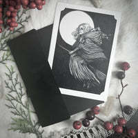 La Befana the Christmas Witch - Folded Cards - Yule