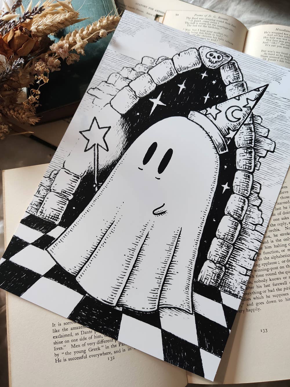 Wizard Ghost art print