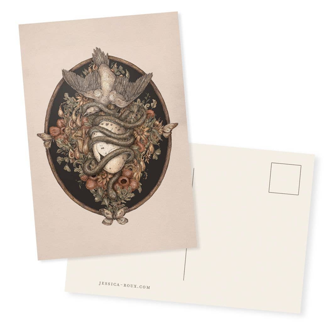 Jessica Roux 4” x 6” Botanica Postcard